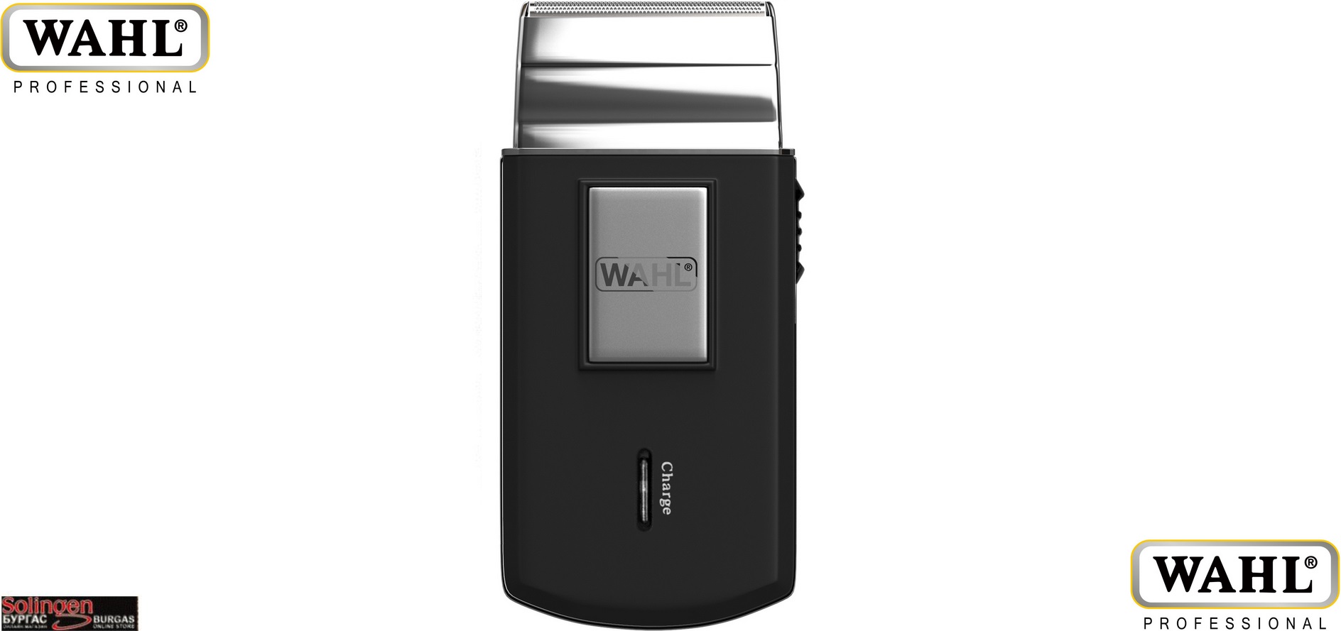 Wahl Mobile Shaver 3615-0471, Машинка за бръснене на брада с вградени акумулаторни батерии, Уол Сащ 3615